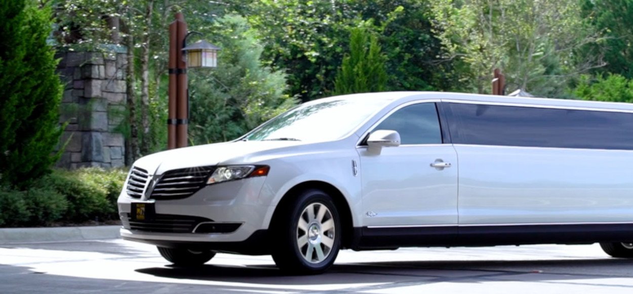 Mears White Luxury Limo