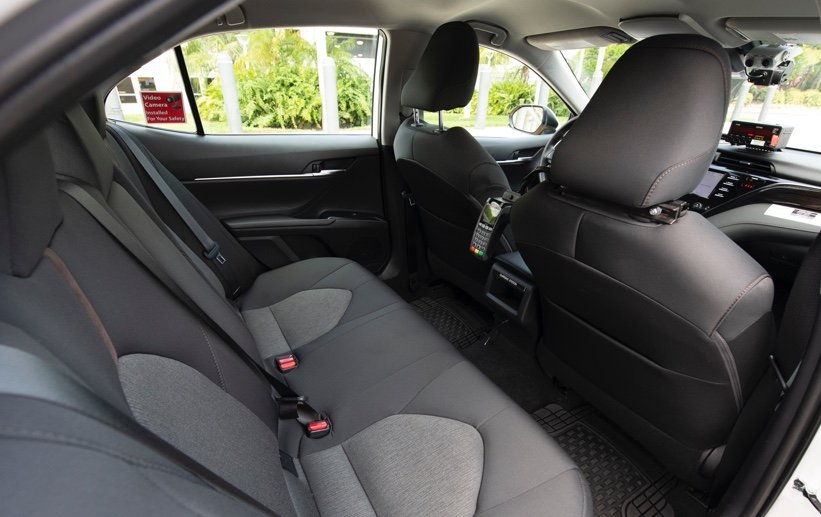 Mears Taxi Sedan Interior